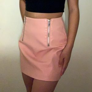 pink skirt